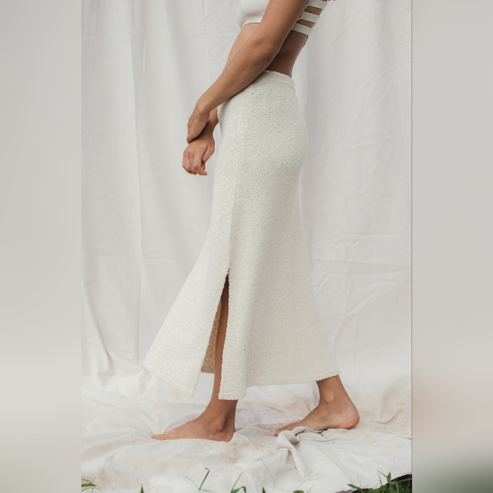 Indigo Luna Winterfall Skirt Cloud Cream